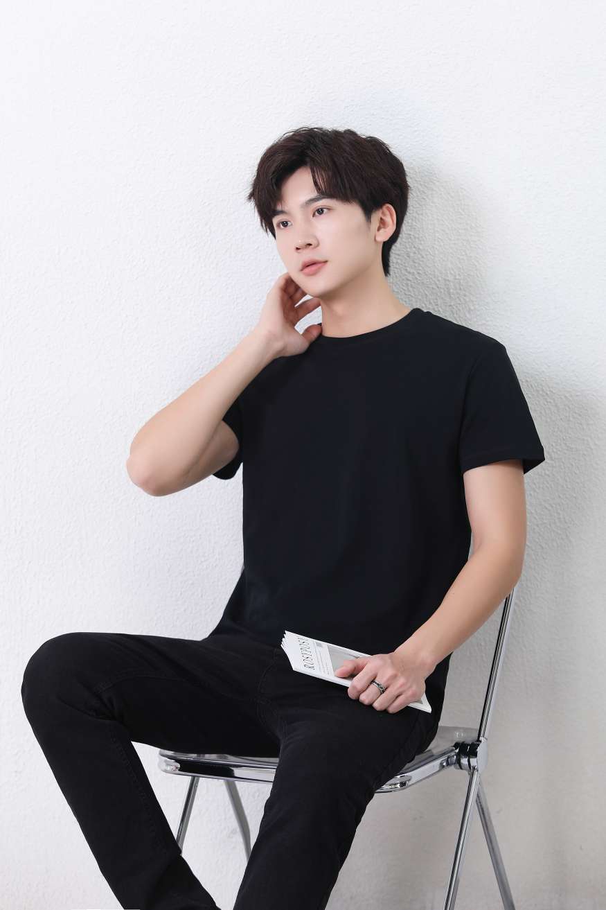 Three-proof lotus leaf technology waterproof, oil-proof and stain-proof short-sleeved advertising shirt, cultural shirt, men's casual wear, comfortable, breathable and fashionable new style detail image 7