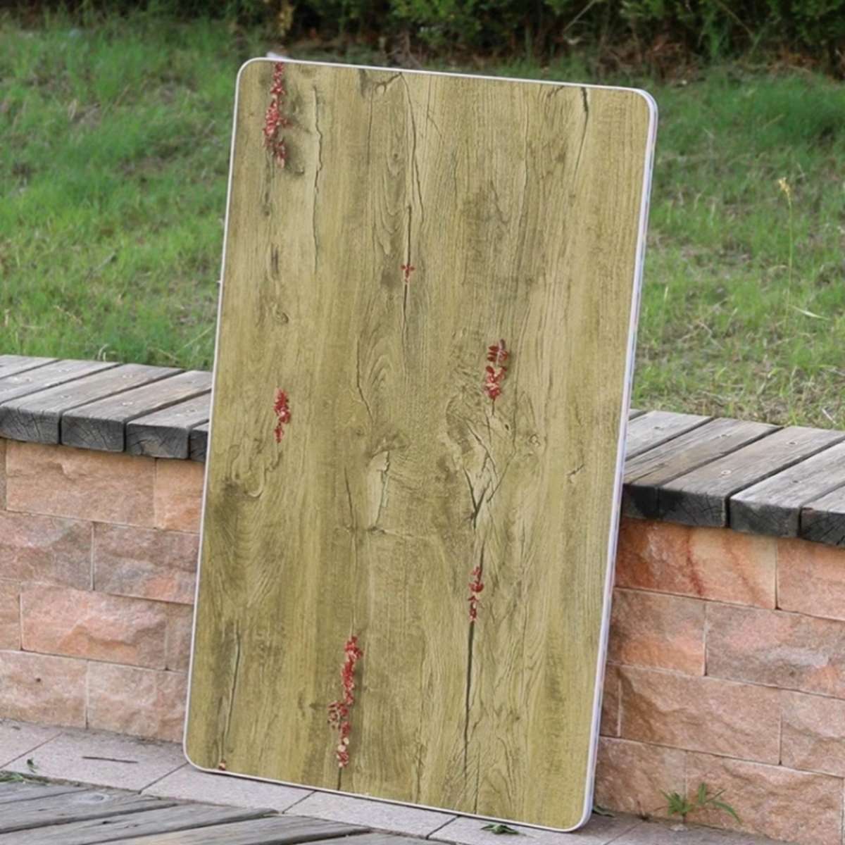 折叠桌餐桌家用小户型吃饭桌简易租房出租屋长方形小方桌子便携式详情图2