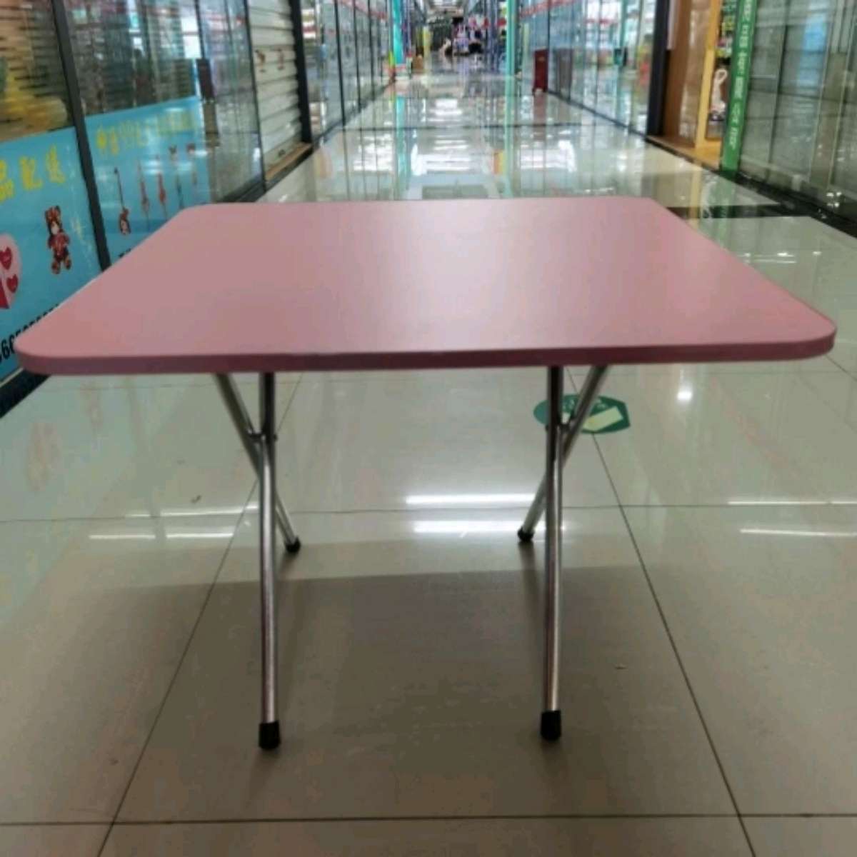 多功能折叠吃饭小饭桌简易正方形方桌可吃饭桌子木头家用餐桌细节图