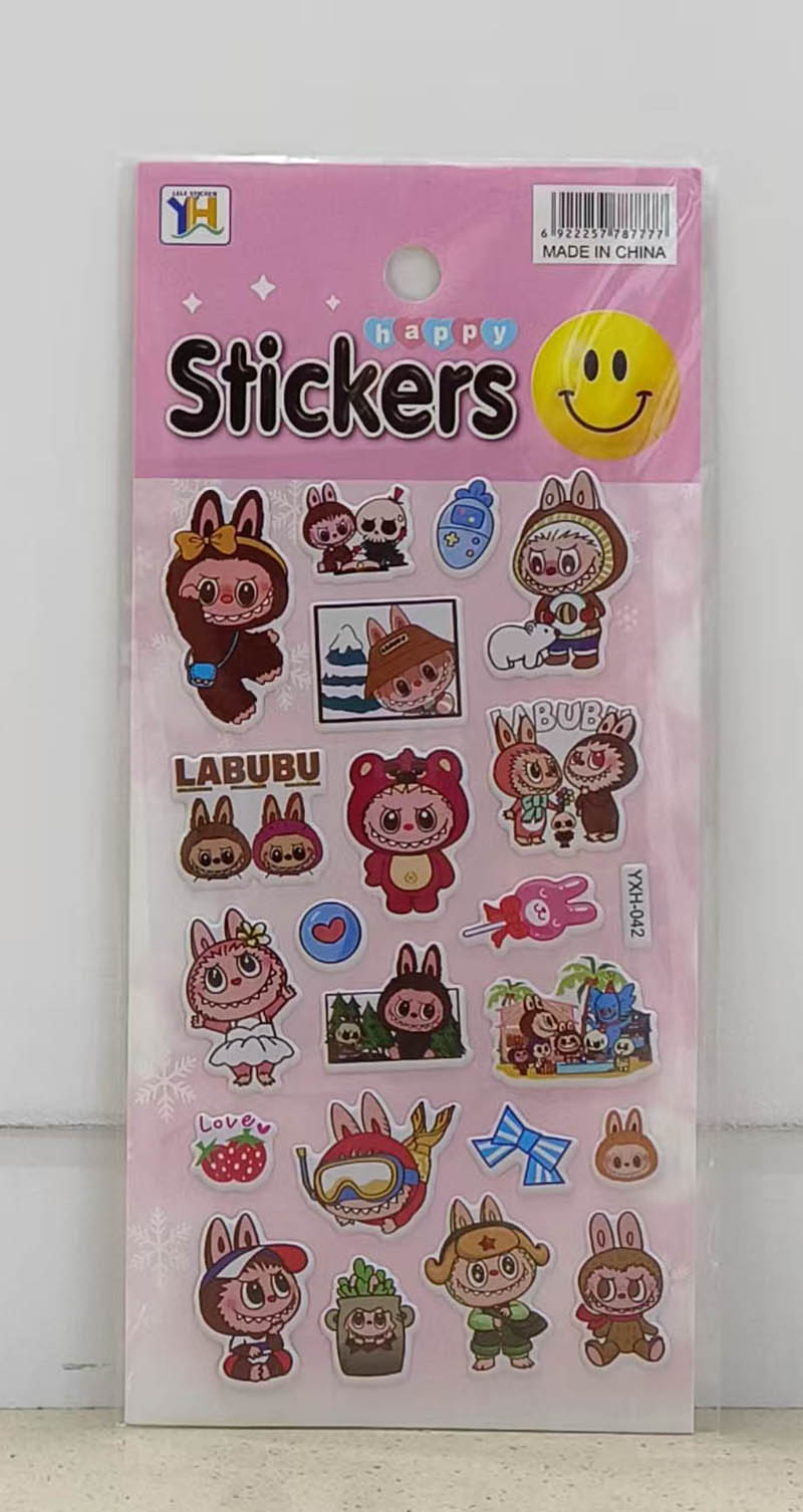 XYH Bubble stickers