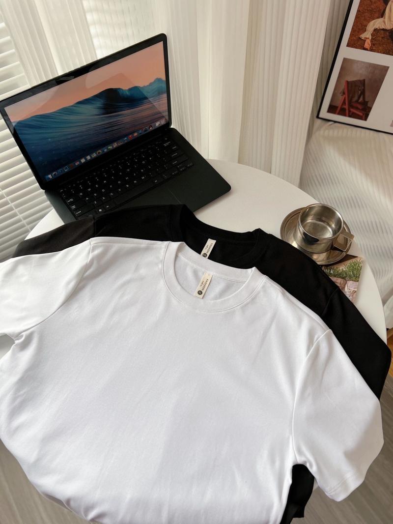 Customized cross-border cotton and brocade cultural shirts, advertising shirts, short-sleeved cultural shirts for both men and women, short-sleeved casual, short-sleeved, trendy, with customizable logos details Picture