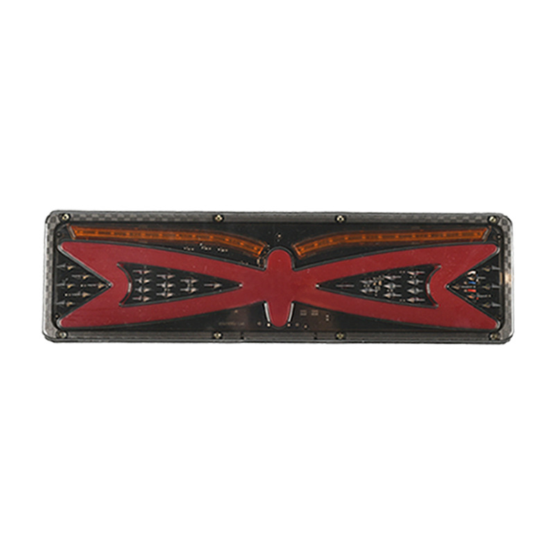Factory direct sales of 24V general-purpose LED light guide flow brake lights, turn signals, and truck taillights Item Picture