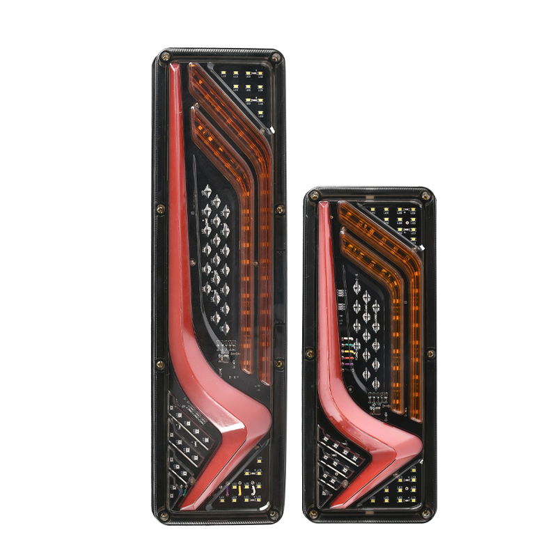 The manufacturer supplies 24V rear taillights for large trucks, general truck rear taillights and truck rear lights Item Picture