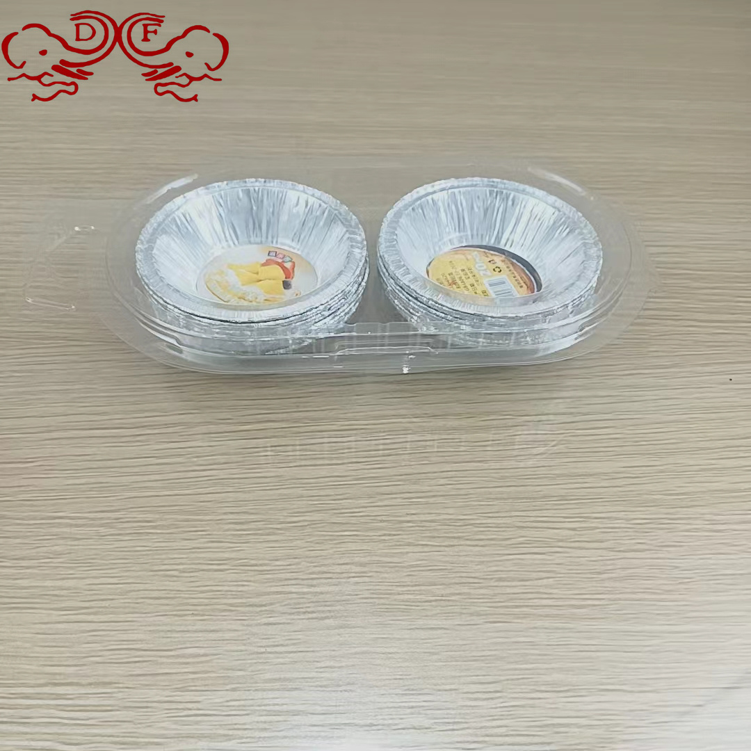 DF68909 preserved egg tart molds, tin foil cups, disposable bowl cakes, pudding, baking oven utensils, rice cake bowls, DF TRADINGHOUSE Application Scenario