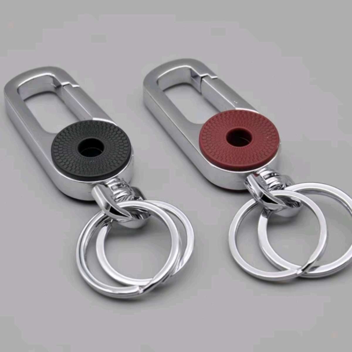 K-191汽车钥匙扣双环+指甲刀高档2件套细节图