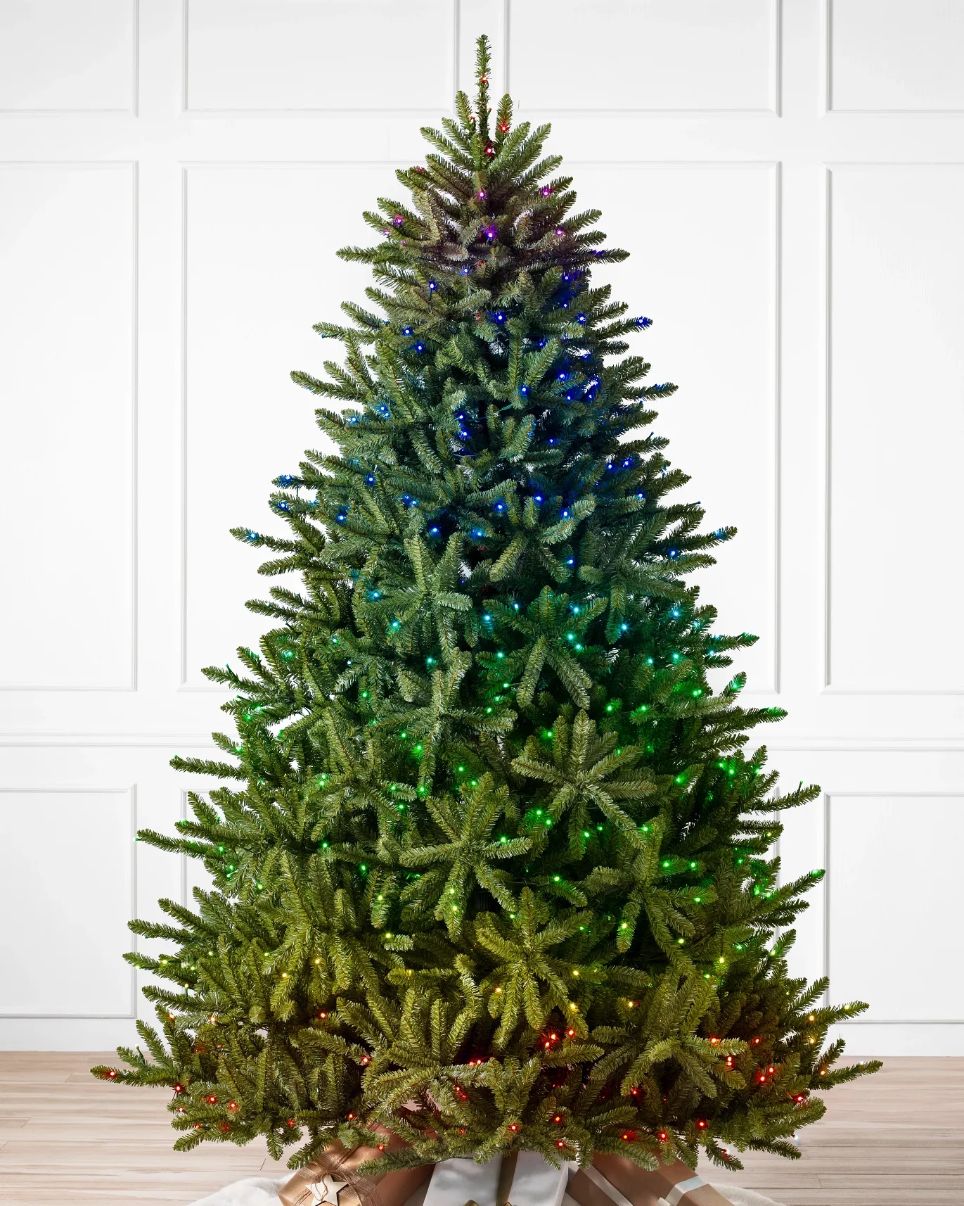 2025 New cross-border best-selling manufacturer wholesale high-end Christmas tree PE mixed Christmas tree Christmas handicrafts Specification image