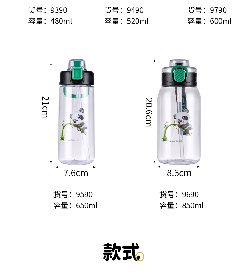 日用百货杯具专卖 塑料水杯保温杯 便携式环保塑料杯 多功能户外旅行水杯详情8