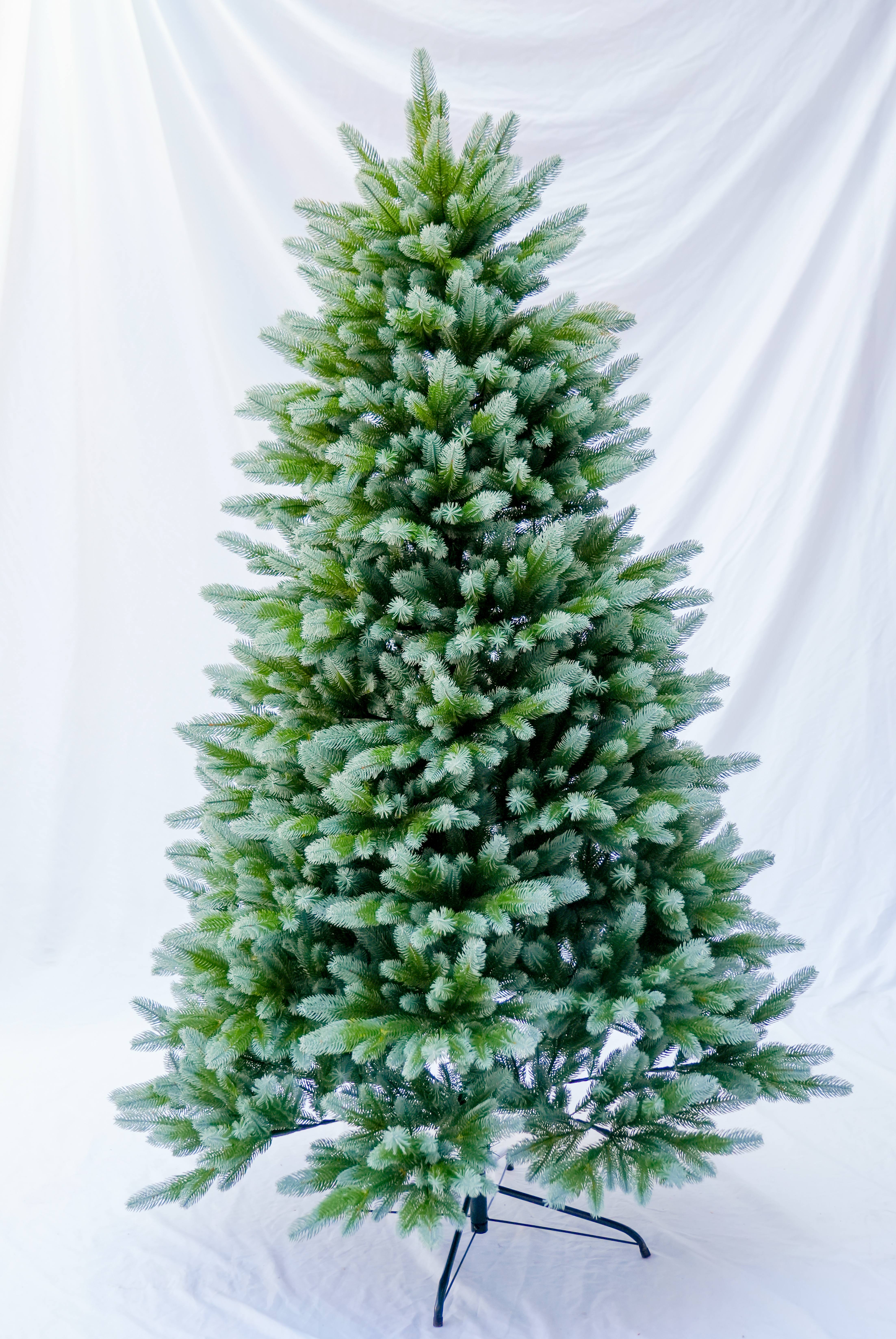 跨境PVC PE加密仿真圣诞树摆件节日酒店装饰假树绿色圣诞装饰道具