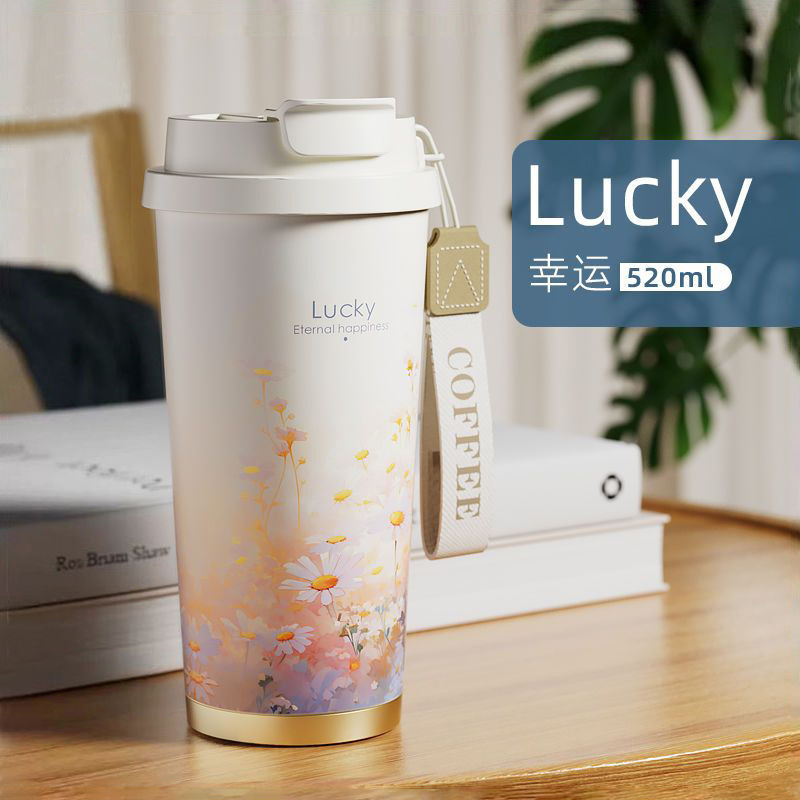 日用百货精选 钛杯金属保温杯 水杯杯具 国潮高档耐用保温效果好的杯子