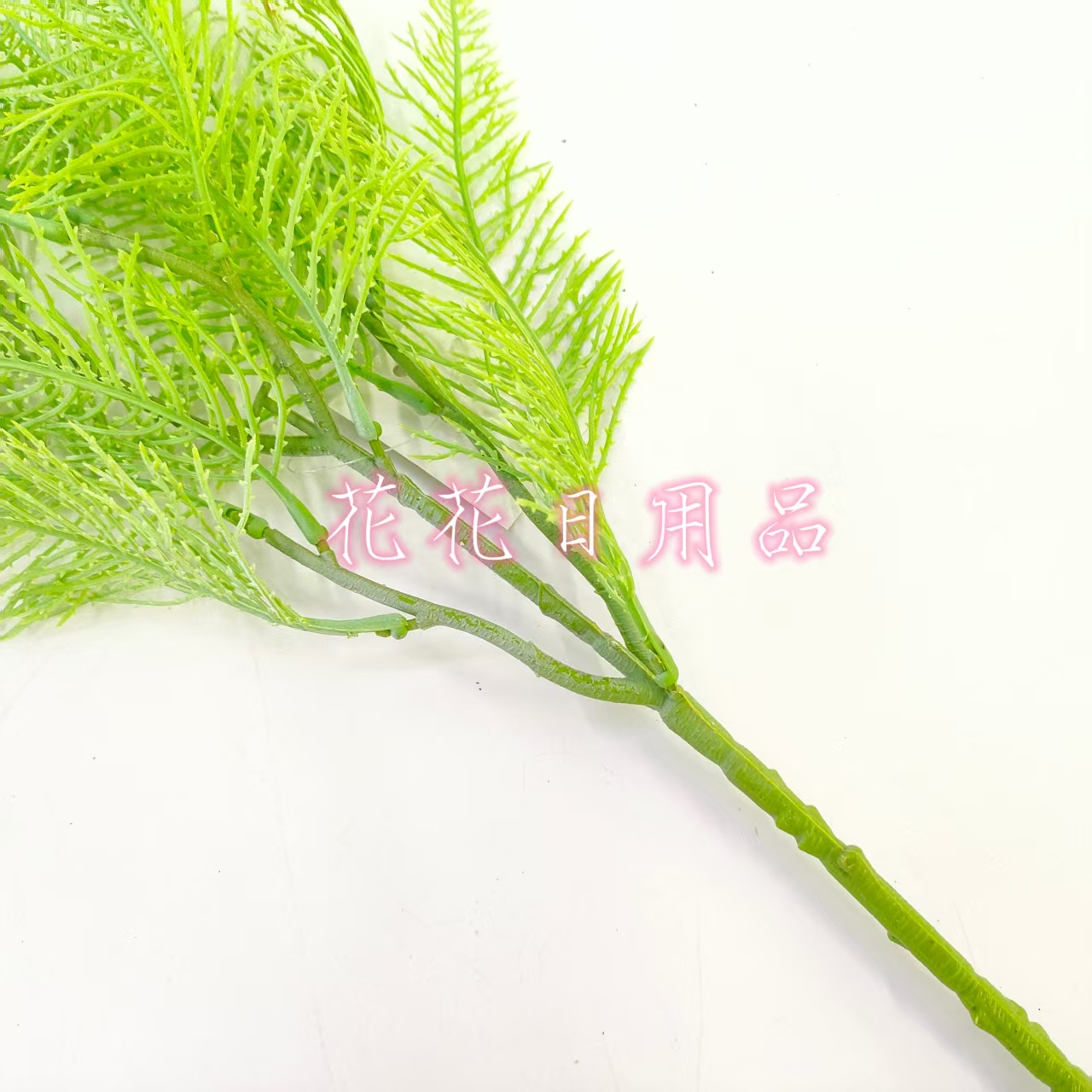Artificial flower bonsai, single green plant leaf wall hanging decoration Item Picture