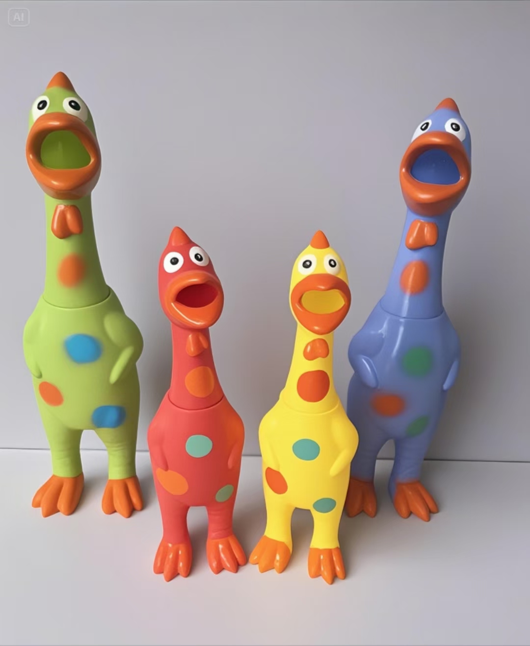 大中小号惨叫鸡厂家创意整人整蛊发泄怪叫尖叫鸡儿童发声宠物玩具