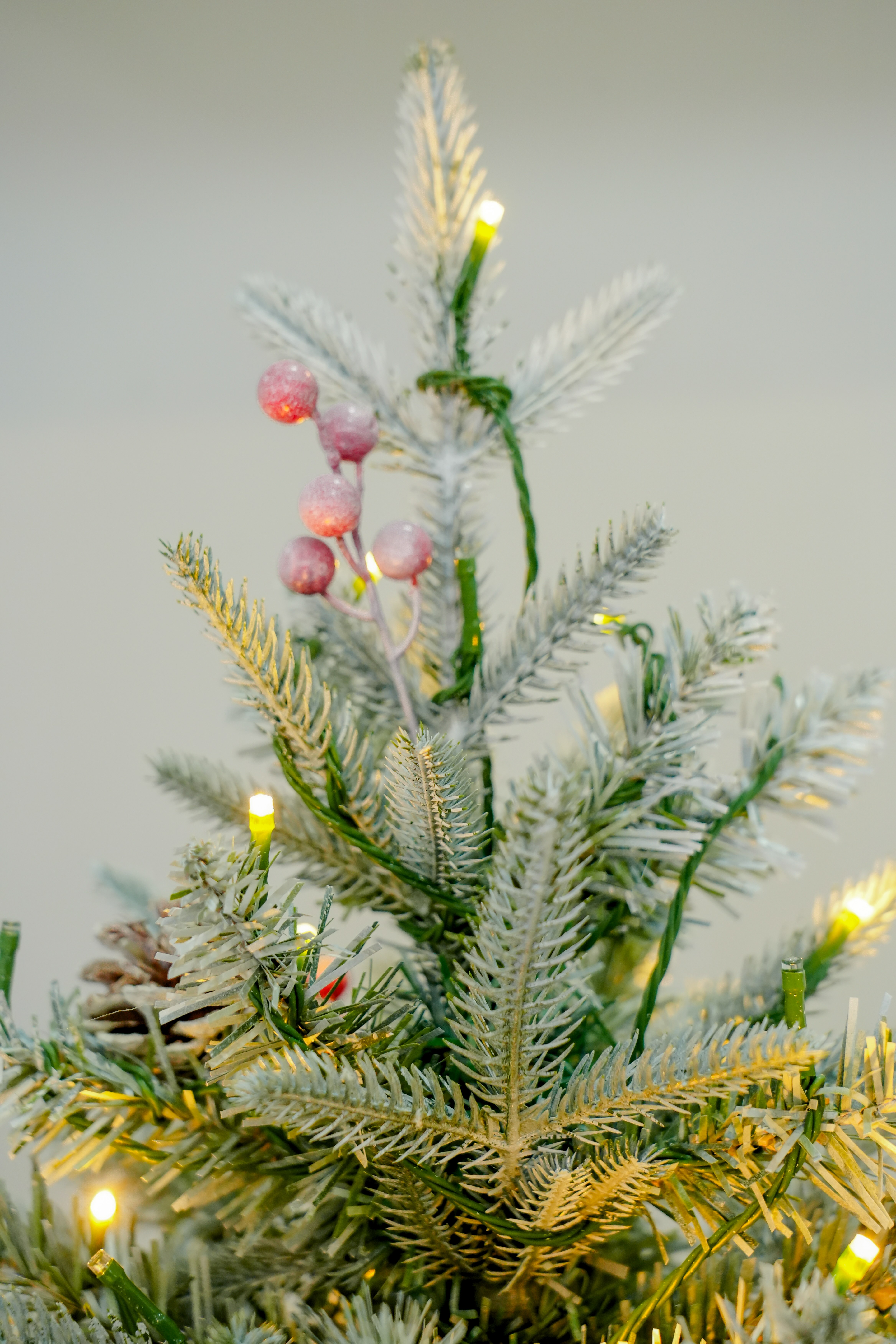 2025 New PE/PVC white-coated encrypted simulation Christmas tree, 1.2m-2.7m, direct sales from the source factory Item Picture