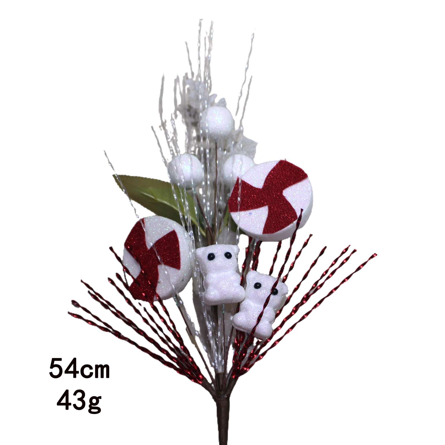 Merry Christmas! Office culture, festival decoration, Christmas supplies, Christmas balls, plush pendants, Christmas red fruit accessories, best-selling Christmas decorations