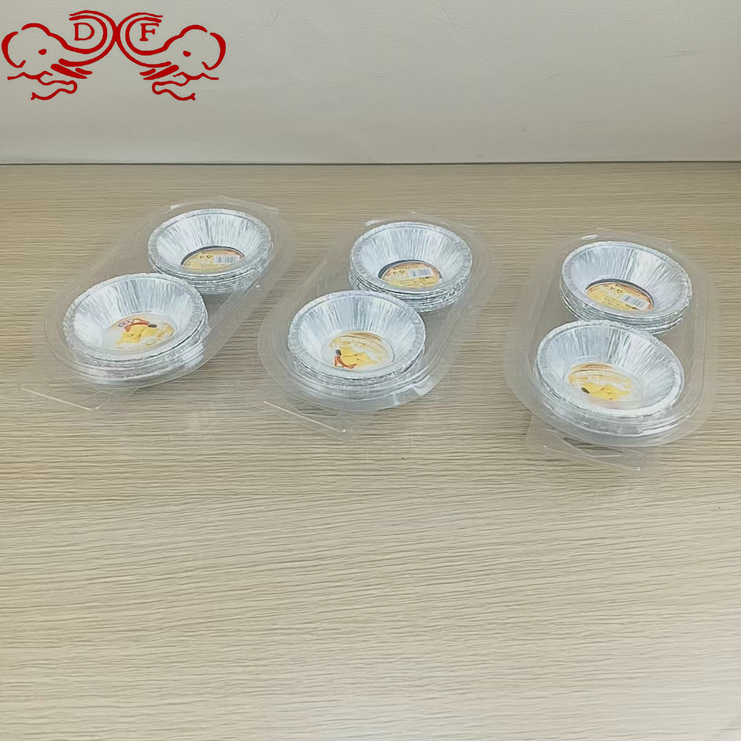 	DF68909皮蛋挞模具托锡纸杯一次性钵仔糕布丁烘焙烤箱用具发糕碗DF TRADINGHOUSE 
