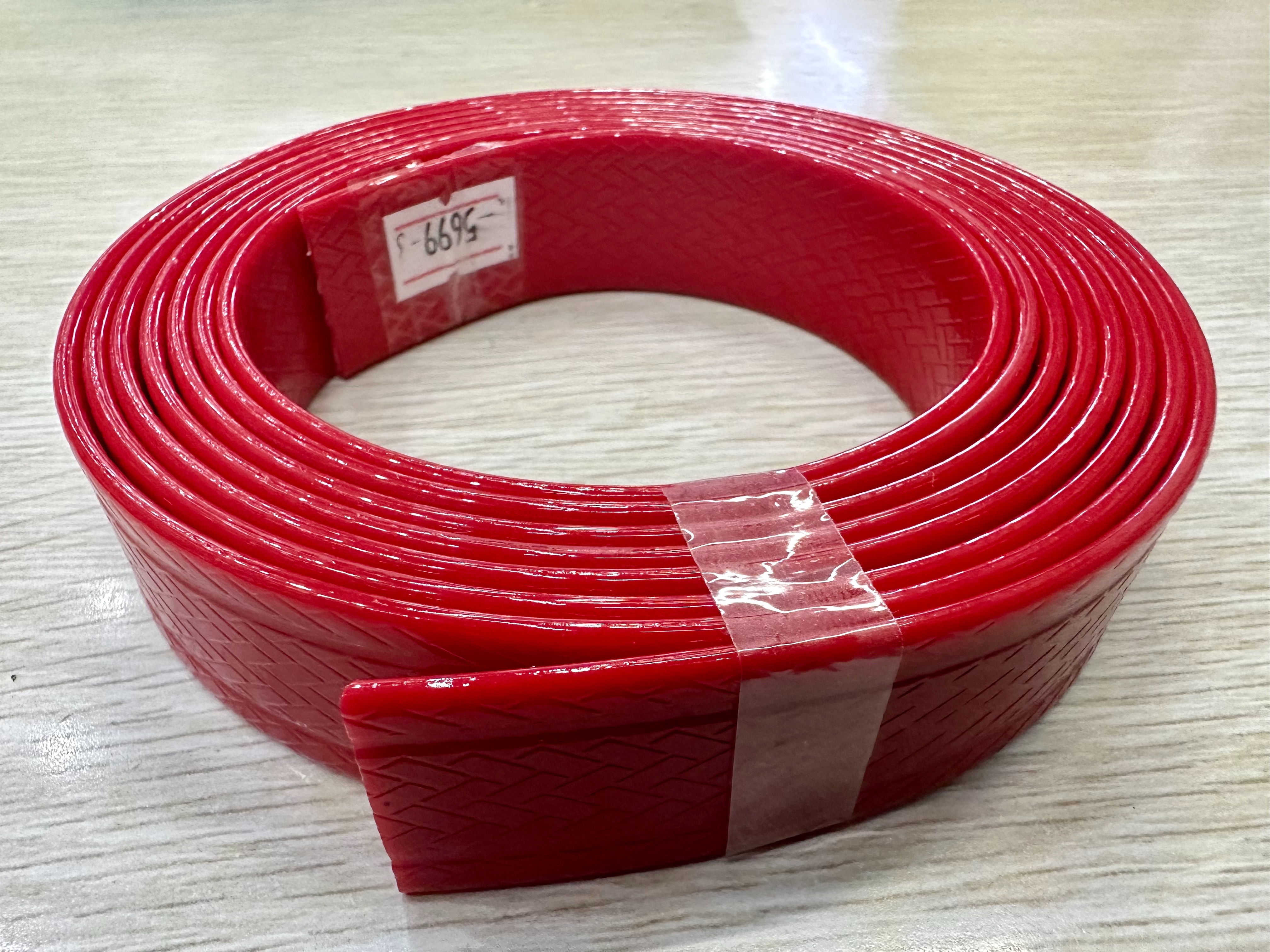彩色压纹PVC包胶织带宠物牵引防水狗狗项圈耐脏狗圈宠物用品#牵引绳
