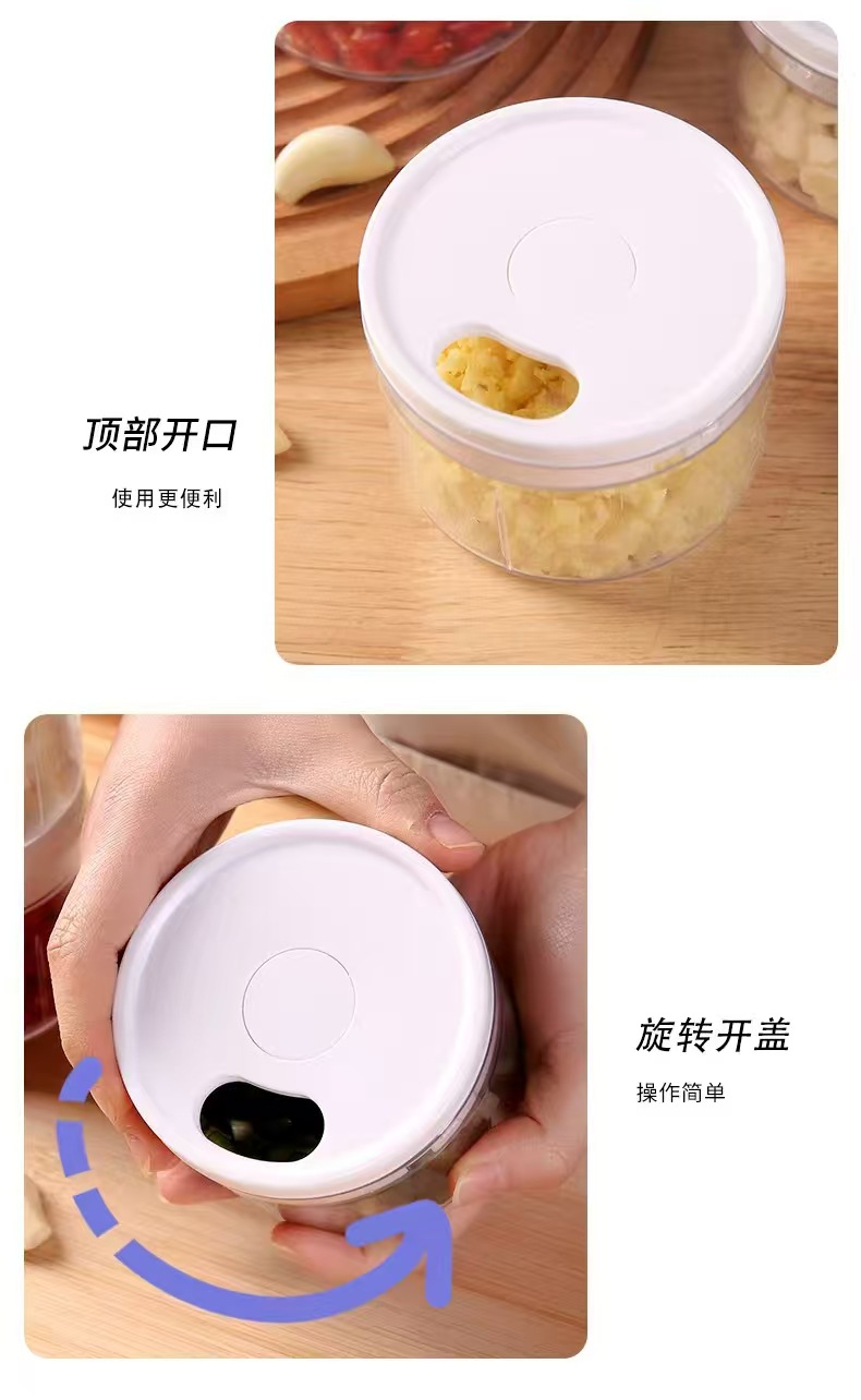 Plastic sealed cans, kitchen rotating food storage boxes, grain and cereal storage boxes, household food transparent circular storage cans, food storage boxes Specification drawing
