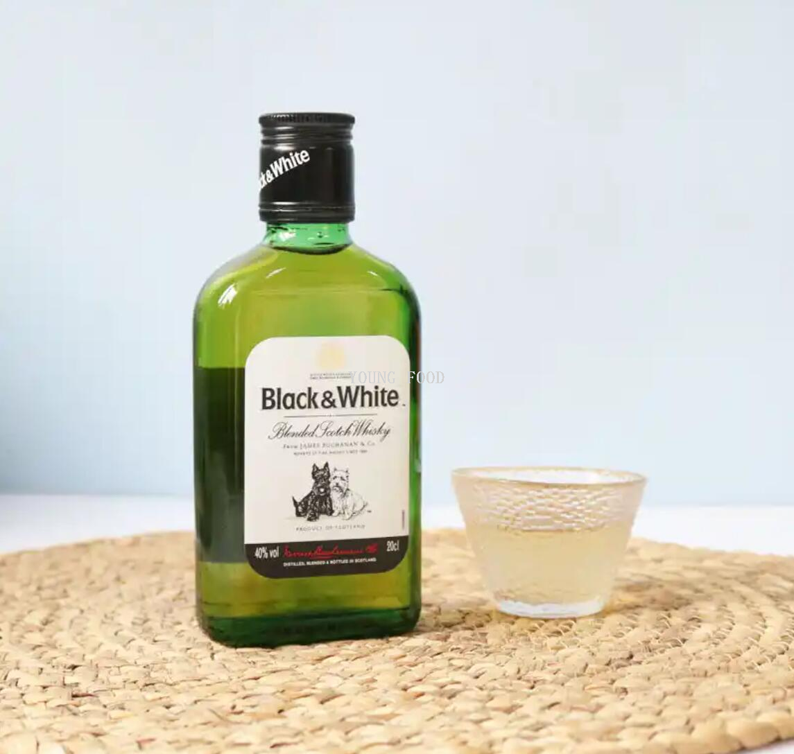 包邮 英国黑白狗苏格兰威士忌200ml 余震ROMANA SAMBUCA小酒版详情4