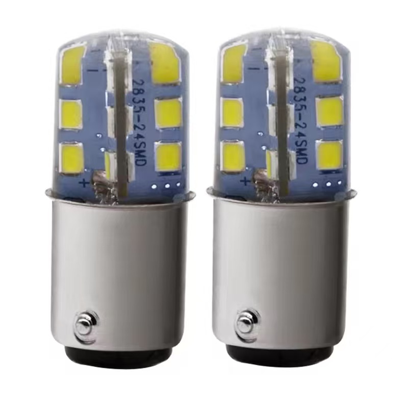 Automotive LED lights, brake lights, 1157 rubber lights, flashing lights, red and white lights, 24SMD high-brightness taillights, turn signals pic 8