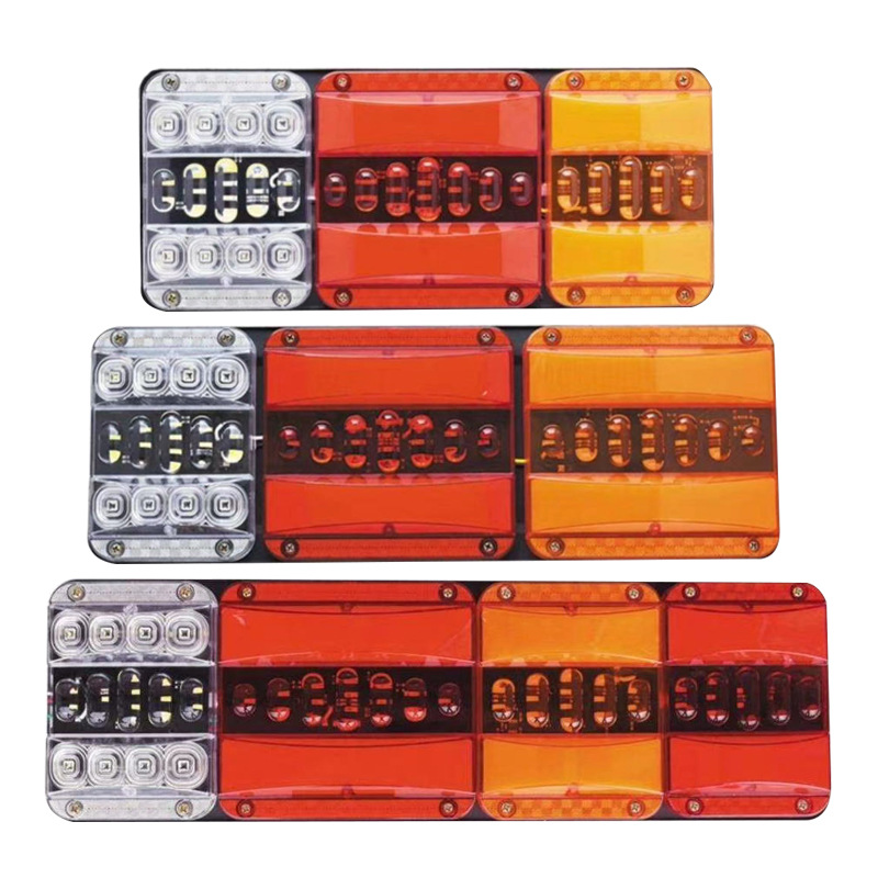 New 24VLED universal truck taillight light guide flow truck taillight 140-2 Juneng King Steyr King truck taillight Item Picture