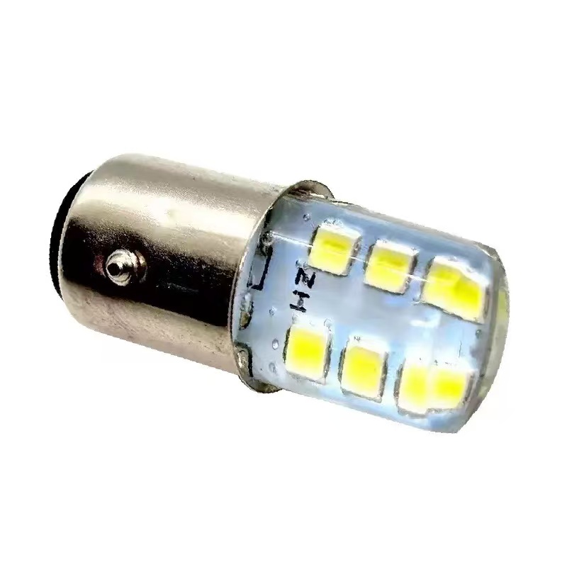 Automotive LED lights, brake lights, 1157 rubber lights, flashing lights, red and white lights, 24SMD high-brightness taillights, turn signals pic 9