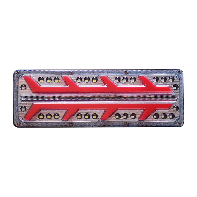 New 24VLED light guide flow truck 140-2 Giant King Steyr King Flow light Strobe truck taillights Item Picture