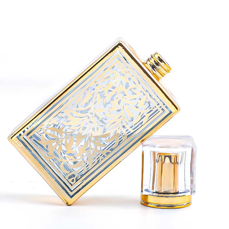 分装空瓶 玻璃瓶 散装香水瓶 50ML电镀玻璃香水空瓶详情4