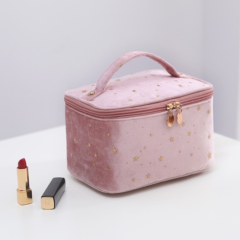 Velvet, velvet, Dutch velvet, exclusive makeup, dinner bags, luggage, leather goods, and other functions are all available. It is portable, practical, and elegant detail image 3