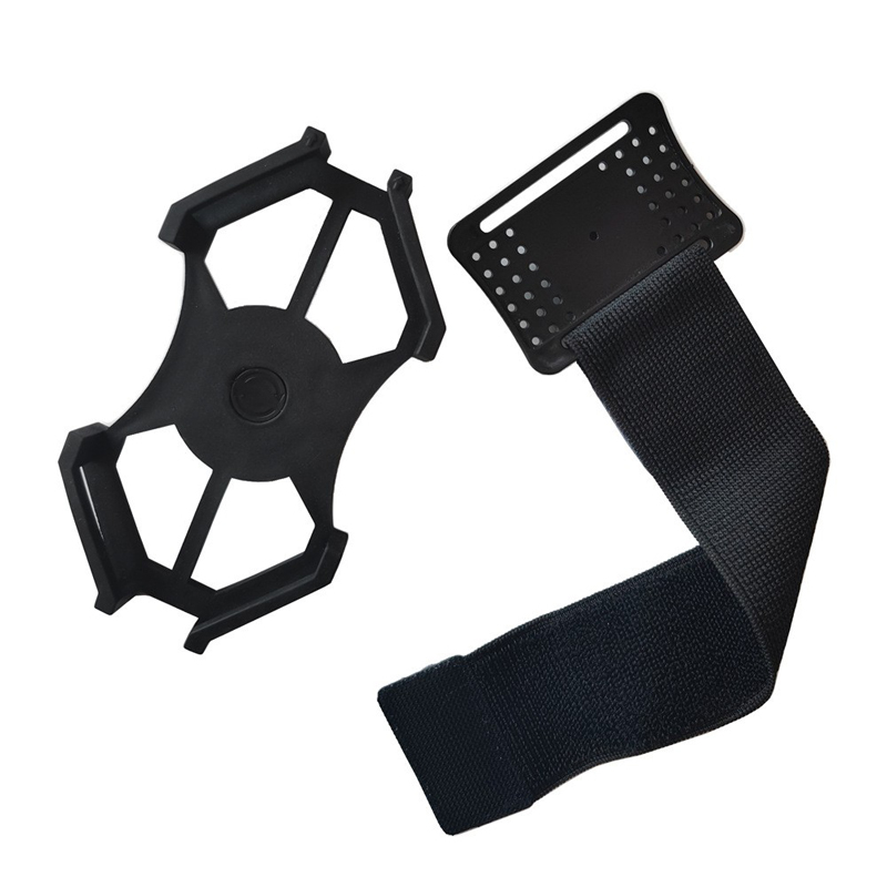 241001-3 Cycling Silicone phone Stand, bicycle rotatable silicone arm phone stand, Wristband, Running sports and fitness wrist phone stand Item Picture