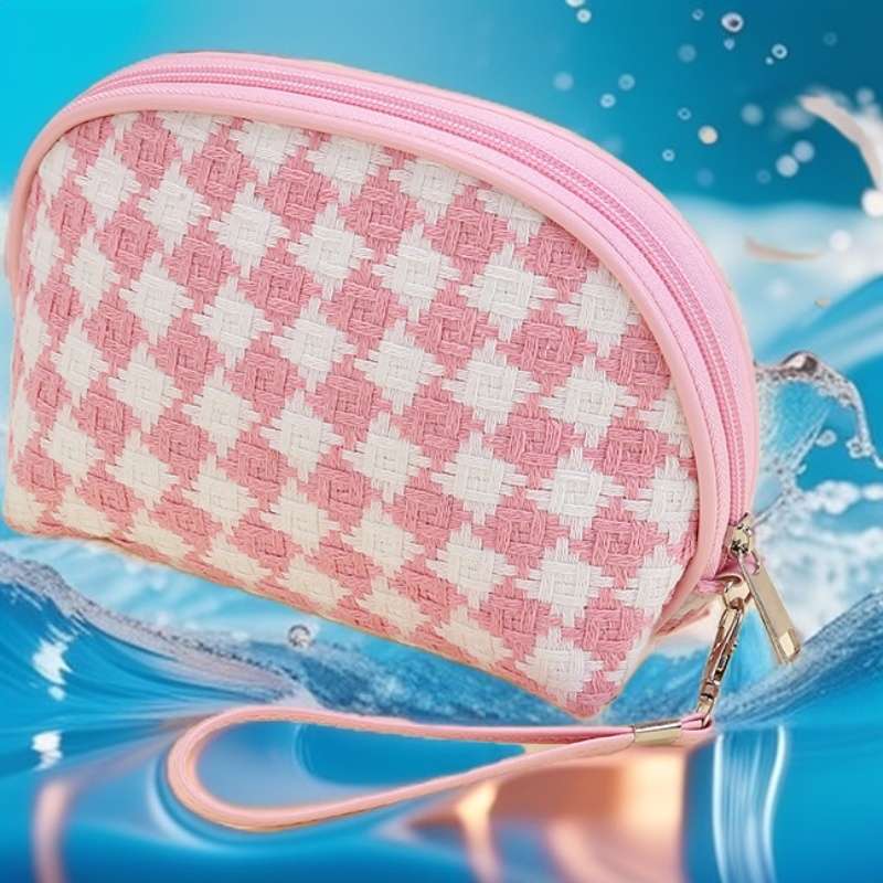 Mummy dinner makeup Bags, leather goods, ladies' handbag bags Handbags exquisite and small makeup storage bags, light luxury and portable detail image 7