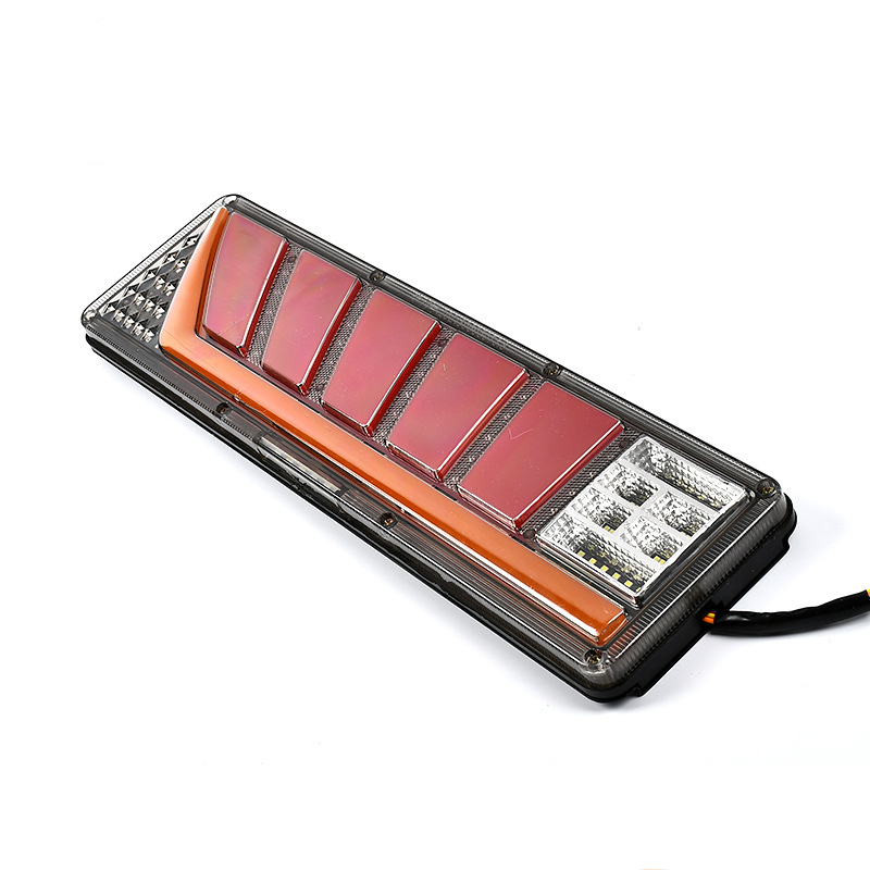 Factory direct sales of 24VLED light guide for general trucks, flow trailer, truck taillights, truck side lights and brake lights Application Scenario