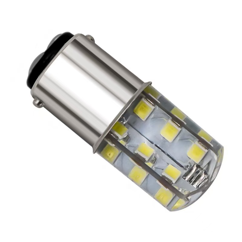 Automotive LED lights, brake lights, 1157 rubber lights, flashing lights, red and white lights, 24SMD high-brightness taillights, turn signals pic 2