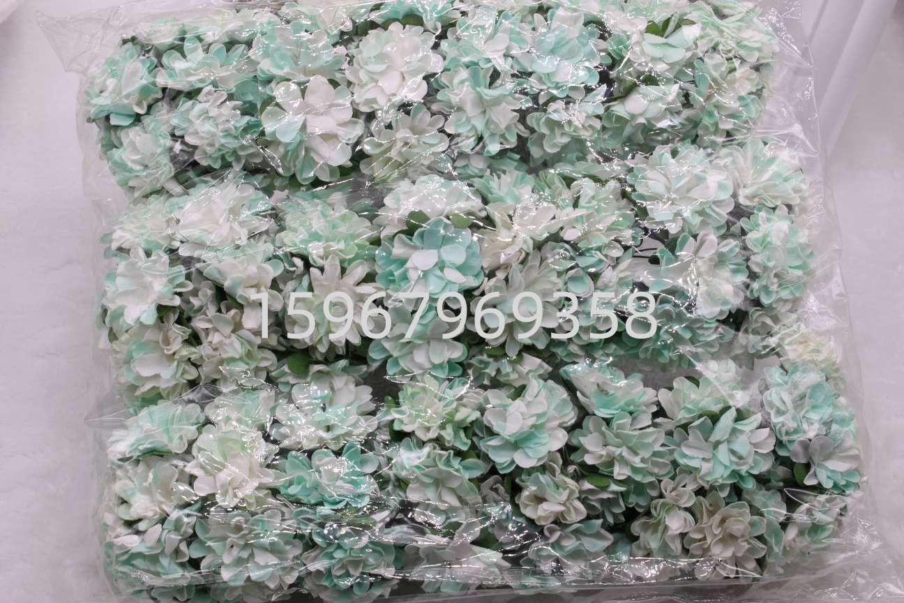 Carnation artificial flowers, artificial garden plant accessories, Christmas garlands, festive atmosphere decoration, creative green plant ornaments