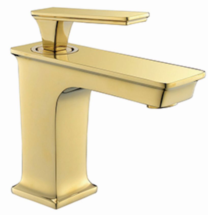 TC-10161 Basin faucet titanium gold pic 2