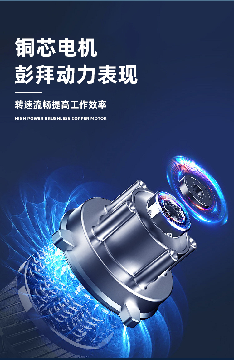 电锯伐木锯家用大功率便捷式小型手持电动木工多功能切割锯木头锯详情5