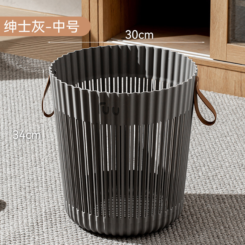 S41-9185 plastic woven basket, picnic small hand-held vegetable frame, fruit storage basket, new retro desktop storage basket detail image 8
