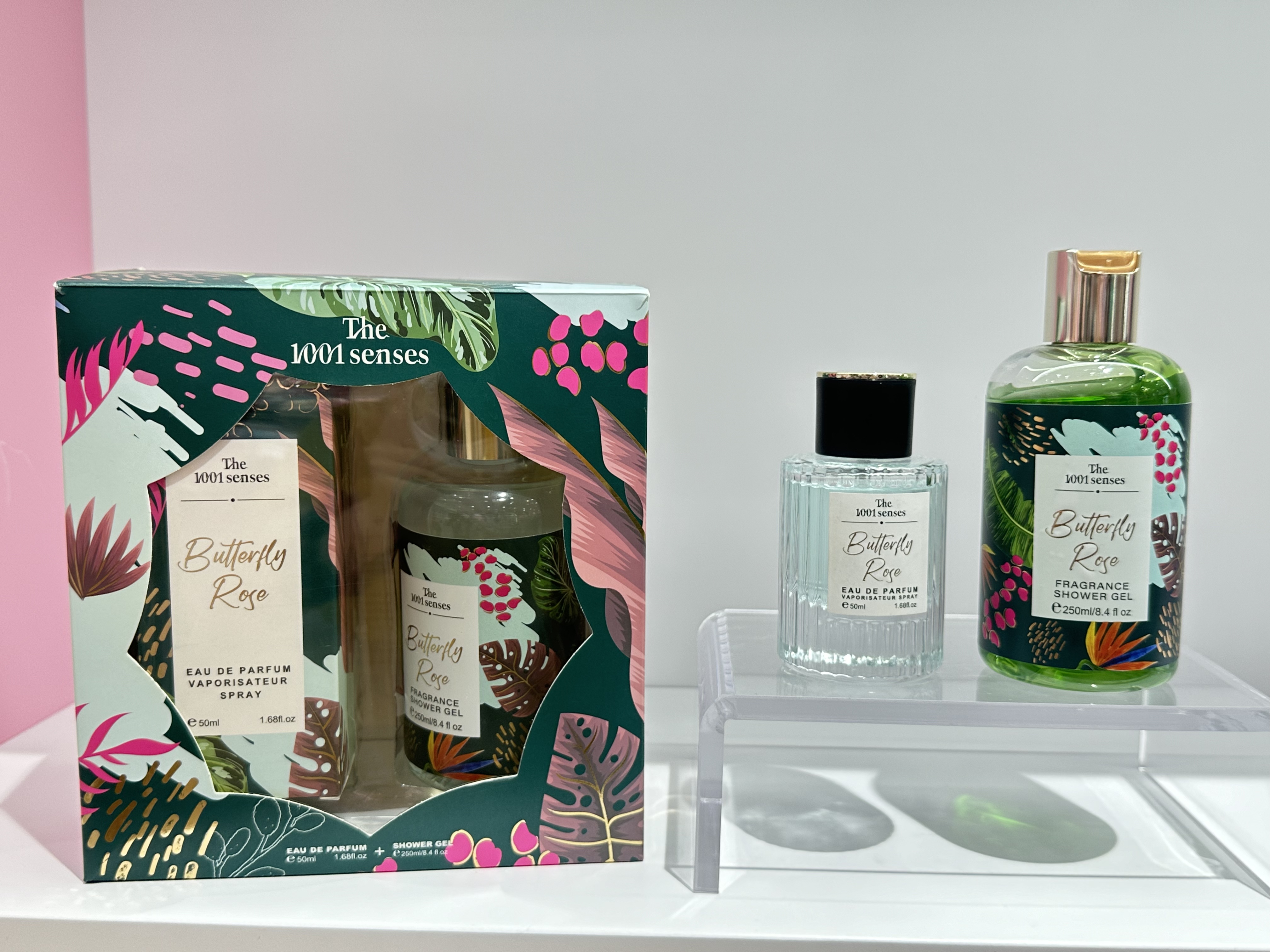 跨境香水套装100ML香颜水+250ML沐浴露两件套阿拉伯浓香中东热销Perfume工厂直销