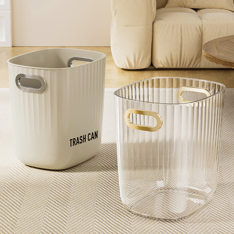 Z35-672 Home living room, light luxury transparent bathroom, toilet, kitchen, large-capacity office, bedroom storage basket details Picture