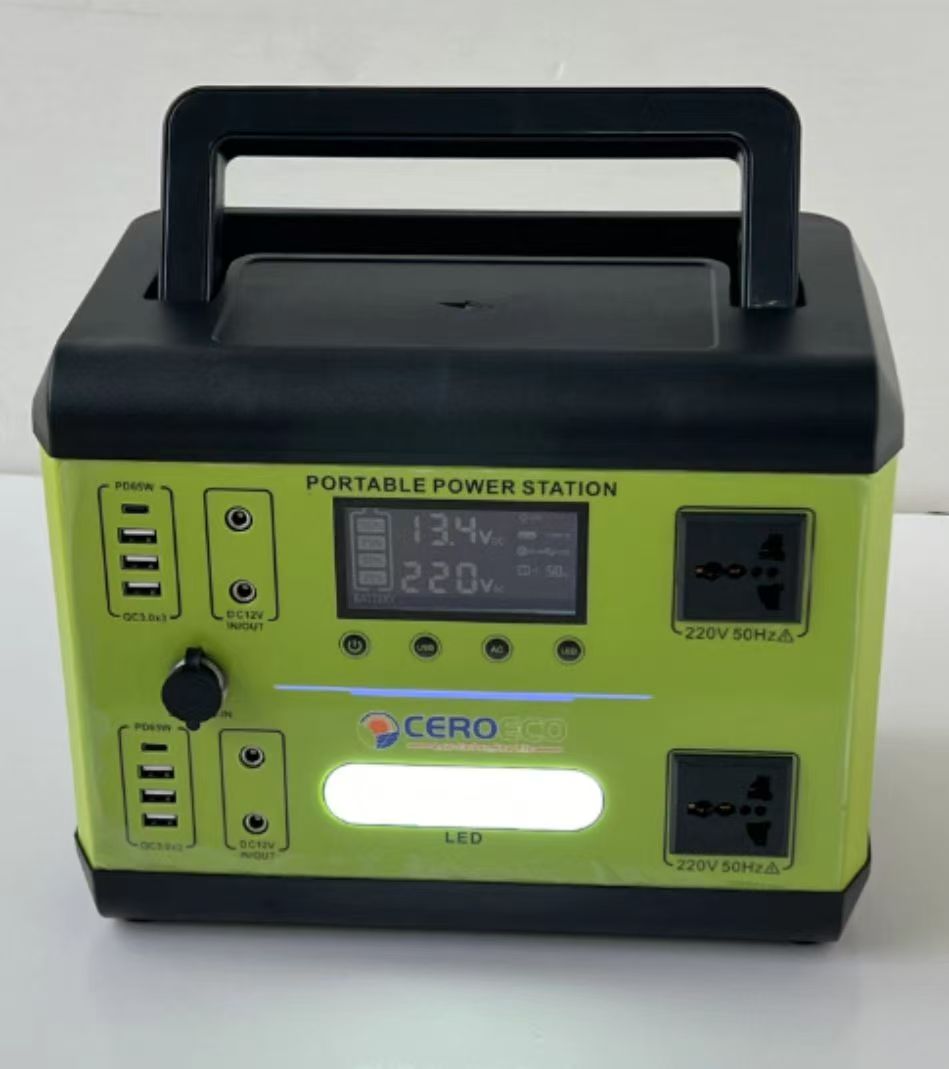 220V移动户外电源太阳能便携大容量锂电瓶自驾游摆摊露营蓄电池