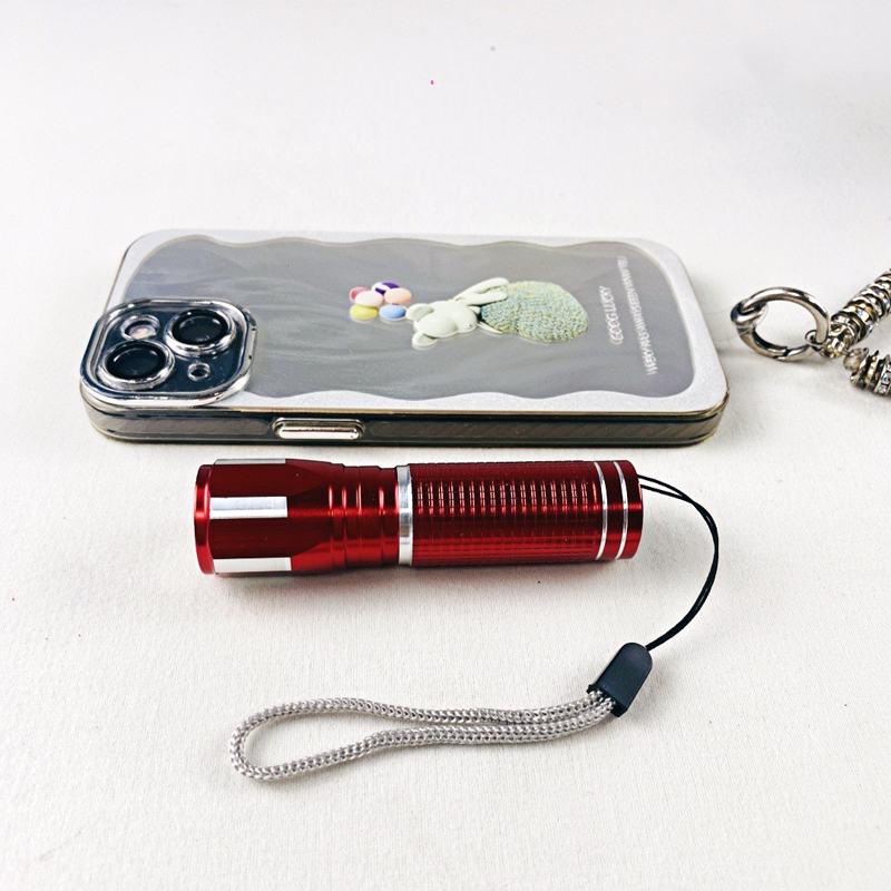 9503 Aluminum flashlight, USB charging aluminum alloy flashlight, Mini flashlight, portable white light small flashlight pic 11