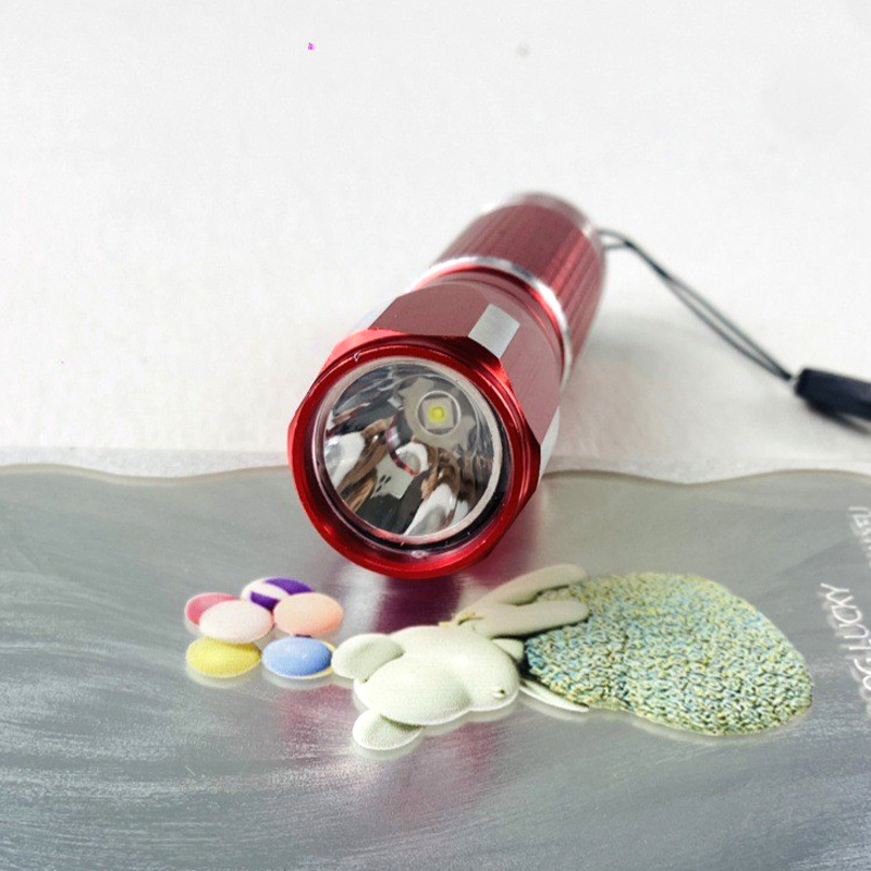 9503 Aluminum flashlight, USB charging aluminum alloy flashlight, Mini flashlight, portable white light small flashlight pic 12