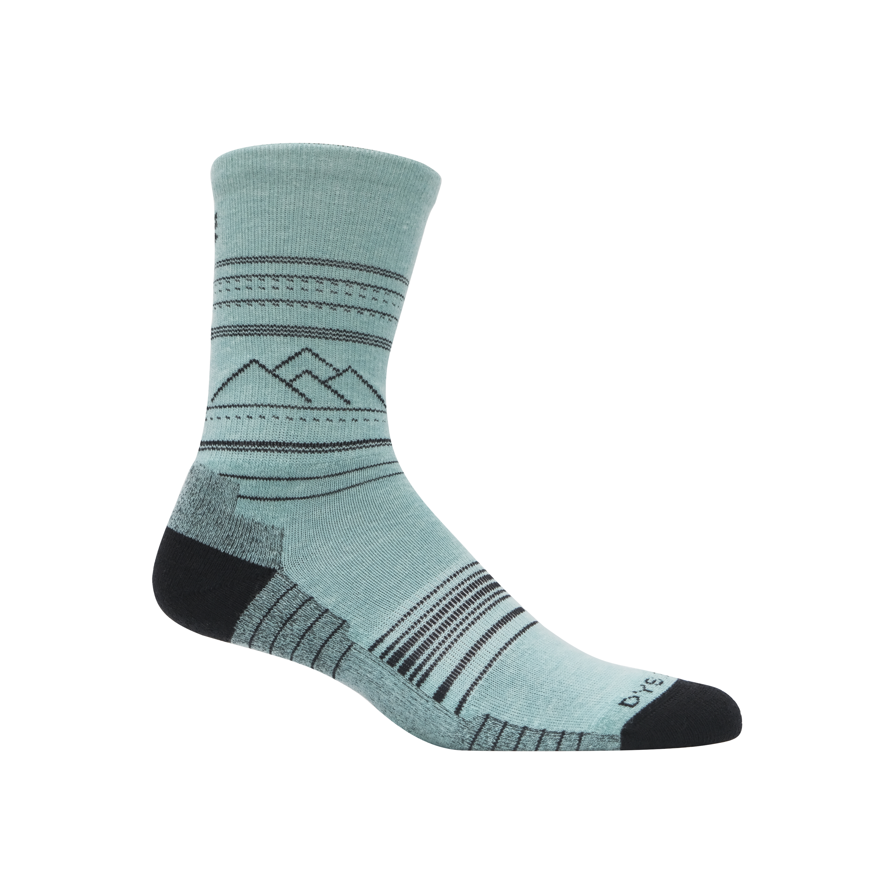 Sports Wool Socks Specification drawing