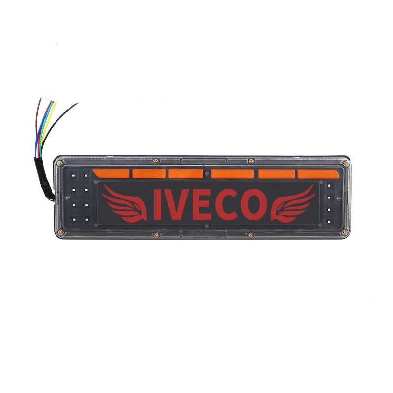 General LED car and truck taillights, truck and container truck rear lights, brake lights, turn signals, safety signal lights can be customized with text and patterns Application Scenario