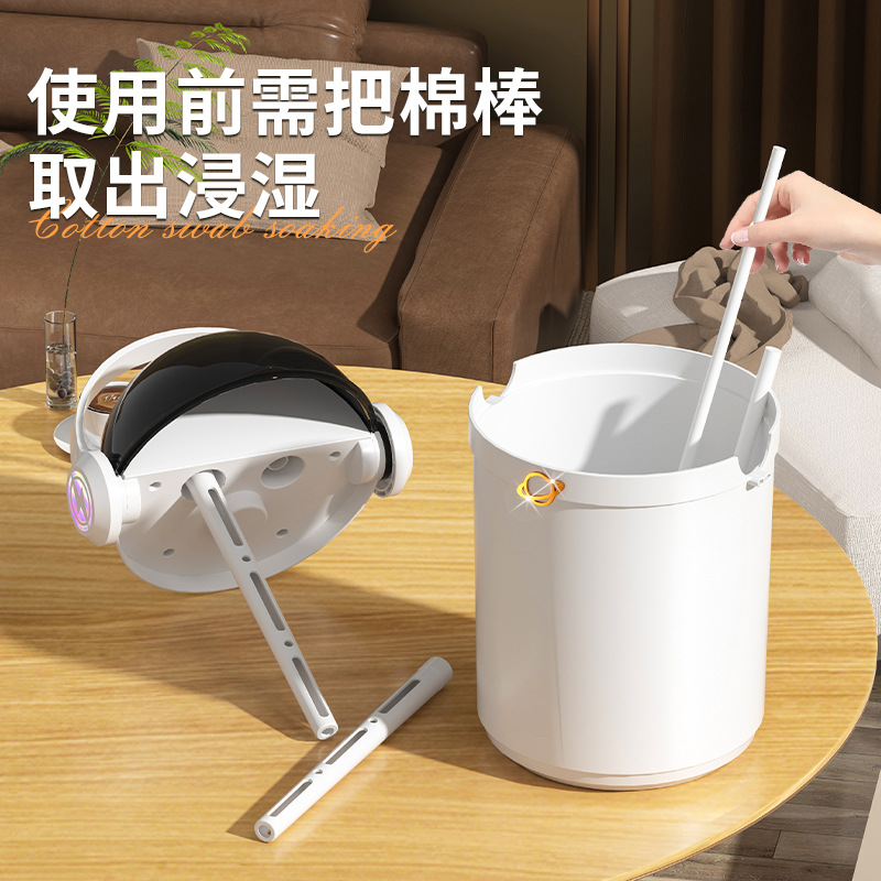 New dual-nozzle spray humidifier, seven-color ambient light, large spray usb for home and office desktops, mini bedroom aromatherapy water replenishment device, small spray machine, constant humidity in air-conditioned rooms during summer Specification drawing