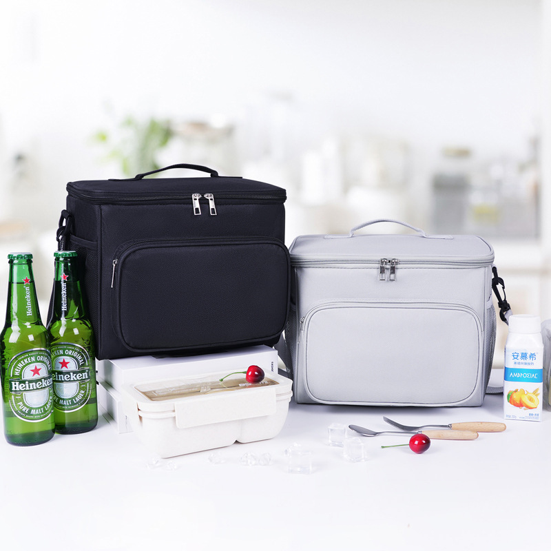 Cross-border large-capacity ice packs, simple and fashionable square insulated bags, outdoor insulated boxes, portable lunch boxes, lunch bags Cross-border large-capacity ice packs, simple and fashionable square insulated bags, outdoor insulated boxes, portable lunch boxes, lunch bags