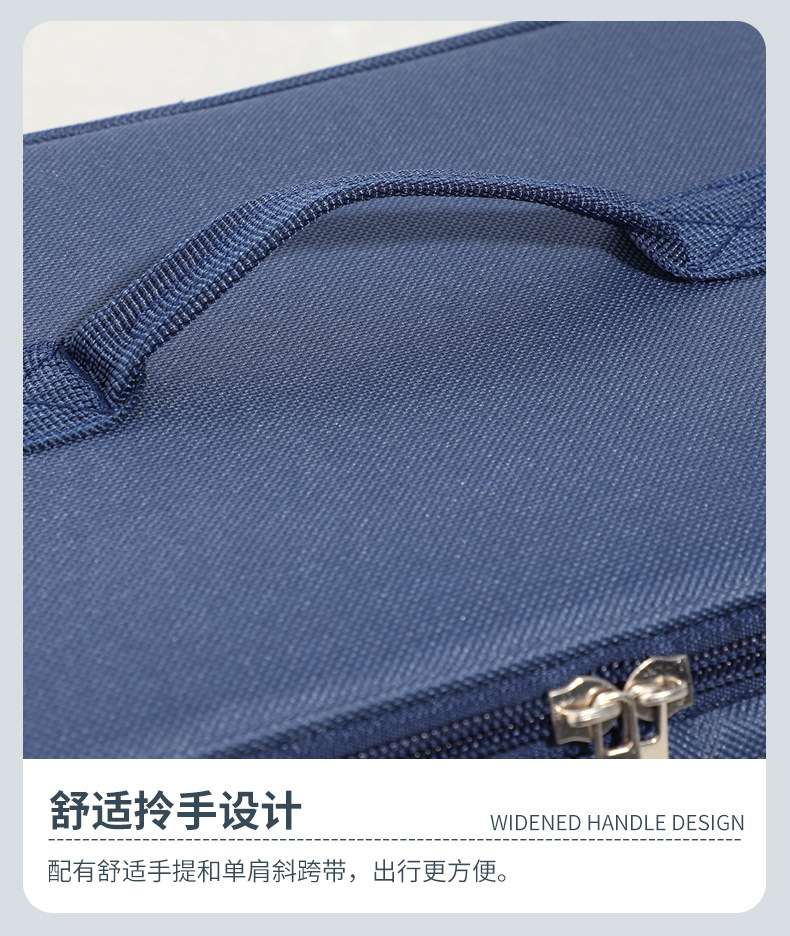 Cross-border large-capacity ice packs, simple and fashionable square insulated bags, outdoor insulated boxes, portable lunch boxes, lunch bags detail image 9