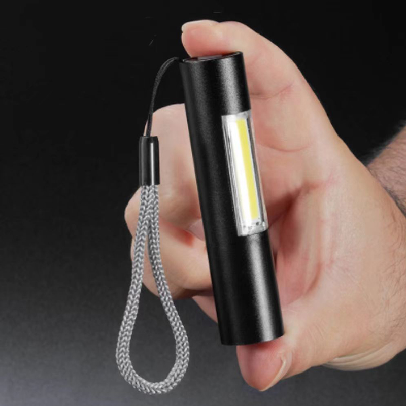 507 aluminum flashlight, USB charging aluminum alloy flashlight, mini flashlight, portable white light small flashlight pic 8