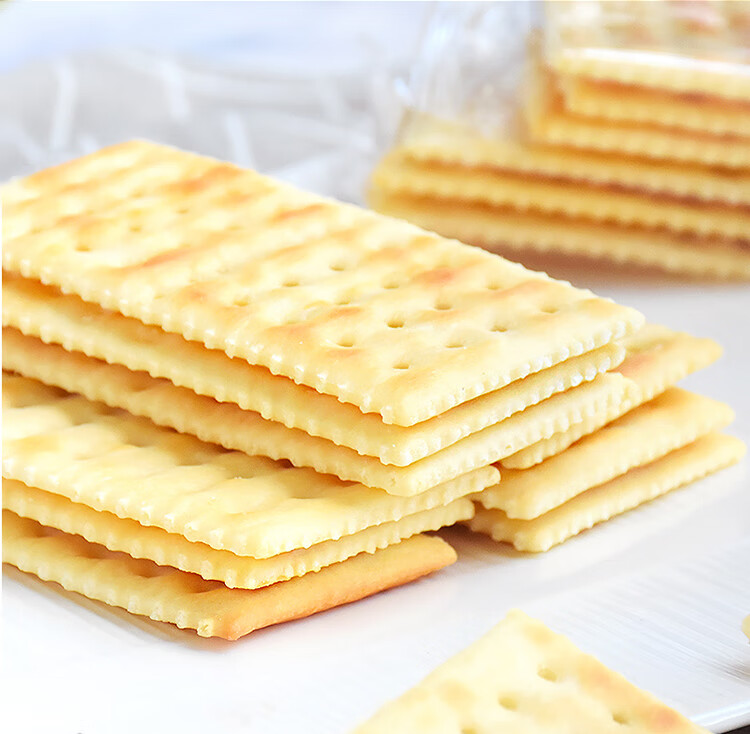 包邮！哒司无蔗糖奶盐苏打饼干500g 玫柏翠休闲零食手办糕点代餐详情13