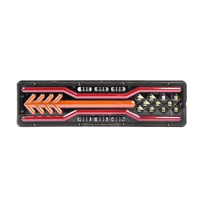 The manufacturer supplies 24V universal LED truck rear taillight light guide flow arrow truck taillight and truck taillight assembly Application Scenario