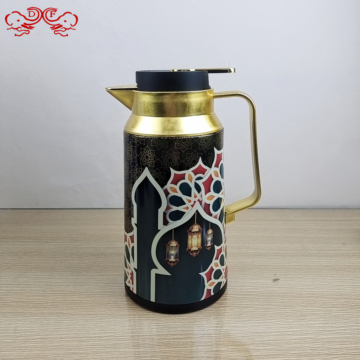 DF99584 New stainless steel insulated kettle, large capacity insulated kettle, storage kettle, household insulated kettle, DF TRADINGHOUSE details Picture