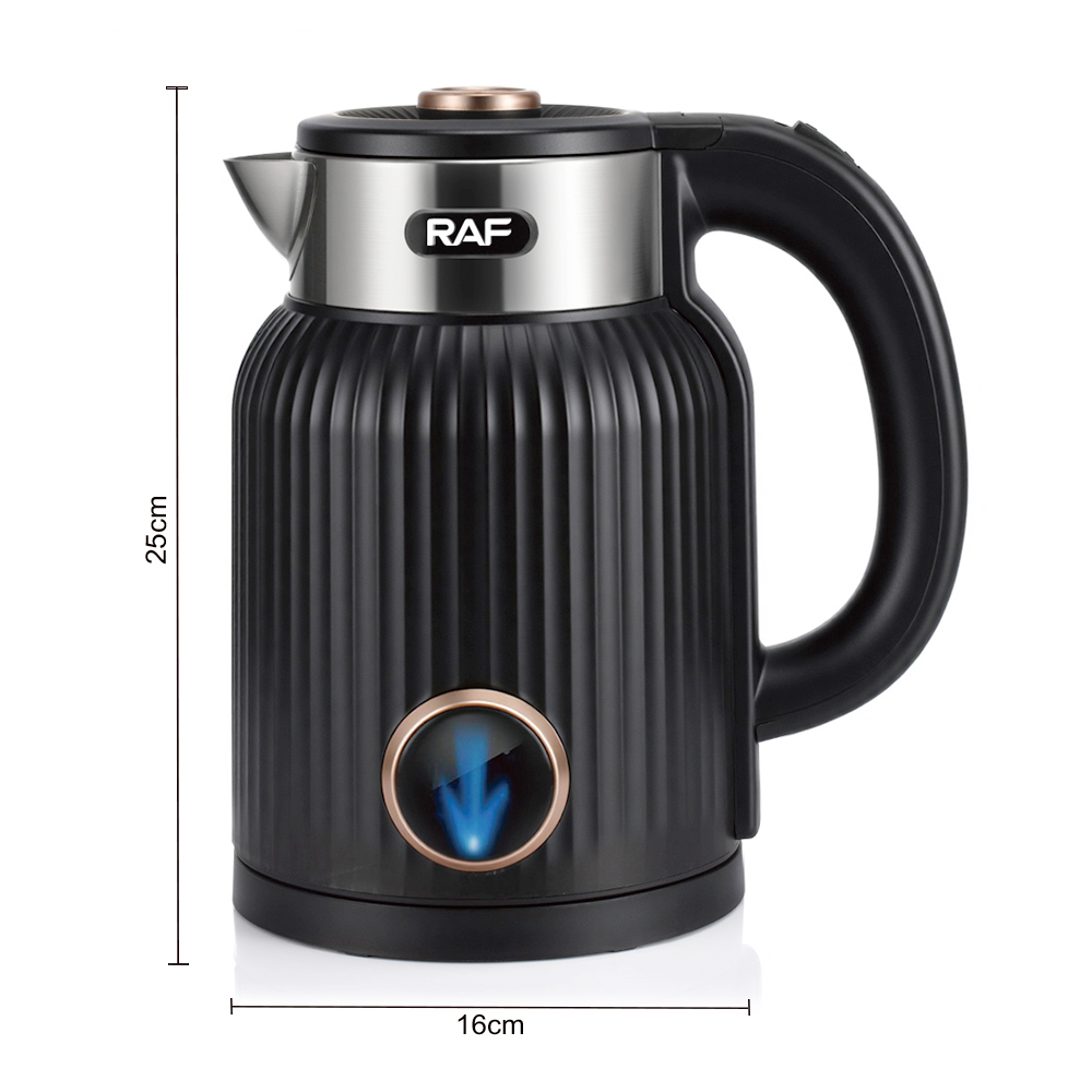 RAF European standard 1.5L electric kettle, household striped design, large-capacity electric kettle, heat preservation kettle Application Scenario
